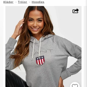 Gant hoodie  - En jätte fin grå gant hoodie. Ny pris 1100 mitt pris 300💘💘