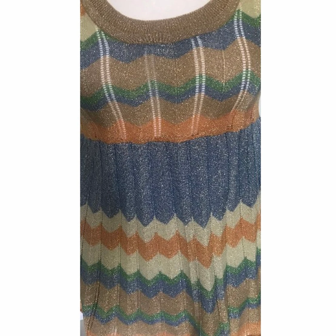 randig glittrig topp strl 34 - 91