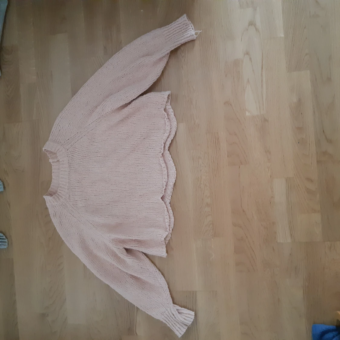 Fins stickad sweatshirt!