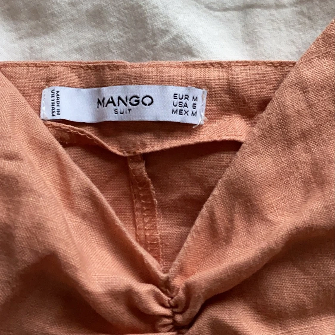 Aprikos klänning - 91