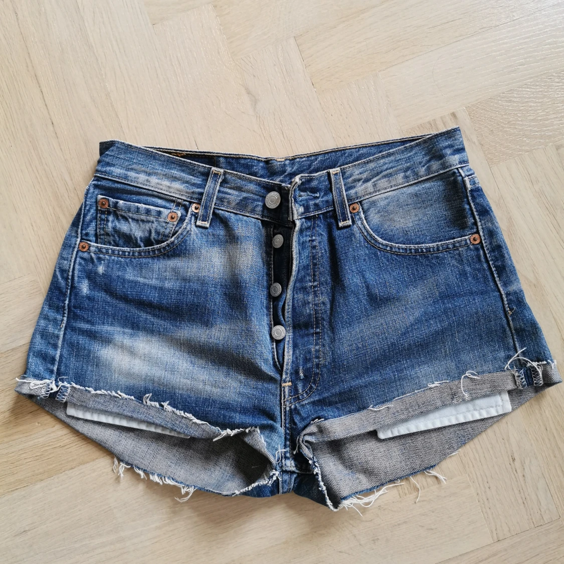 Vintage Levi's jeansshorts - 90