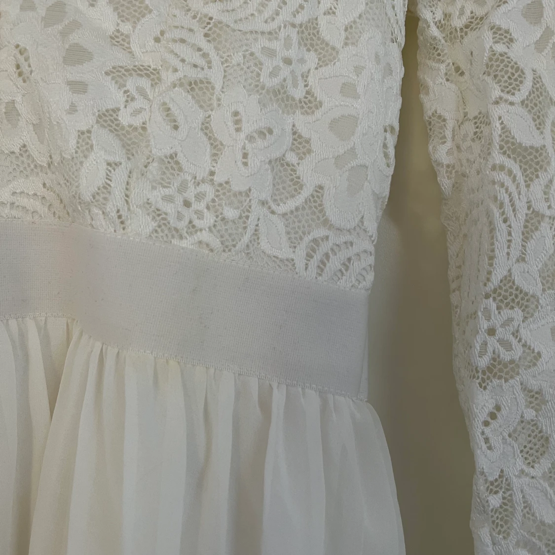 Vit klänning  - 90