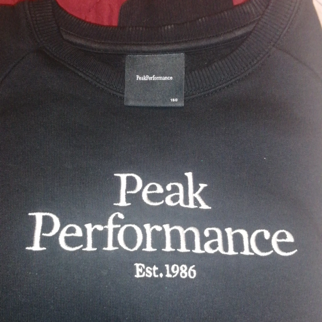 Peak Performance svart långärmad t-shirt - 90
