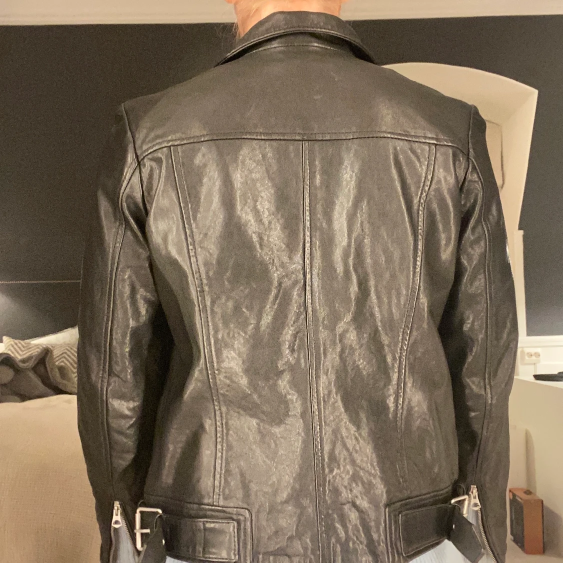 Pepe jeans läderjacka - 90