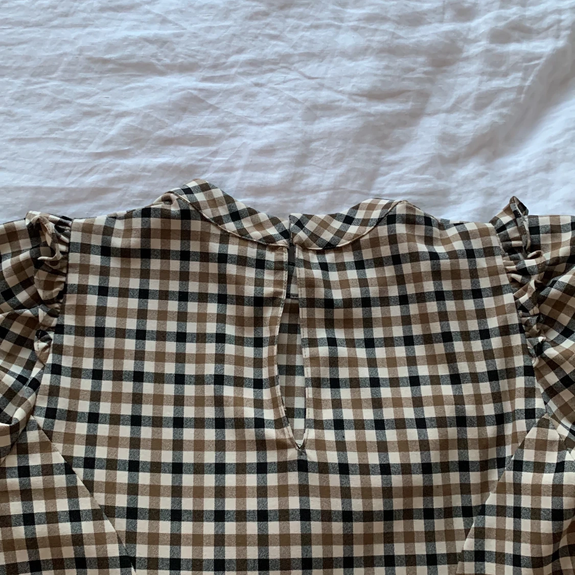 Rutig blus från zara - 91