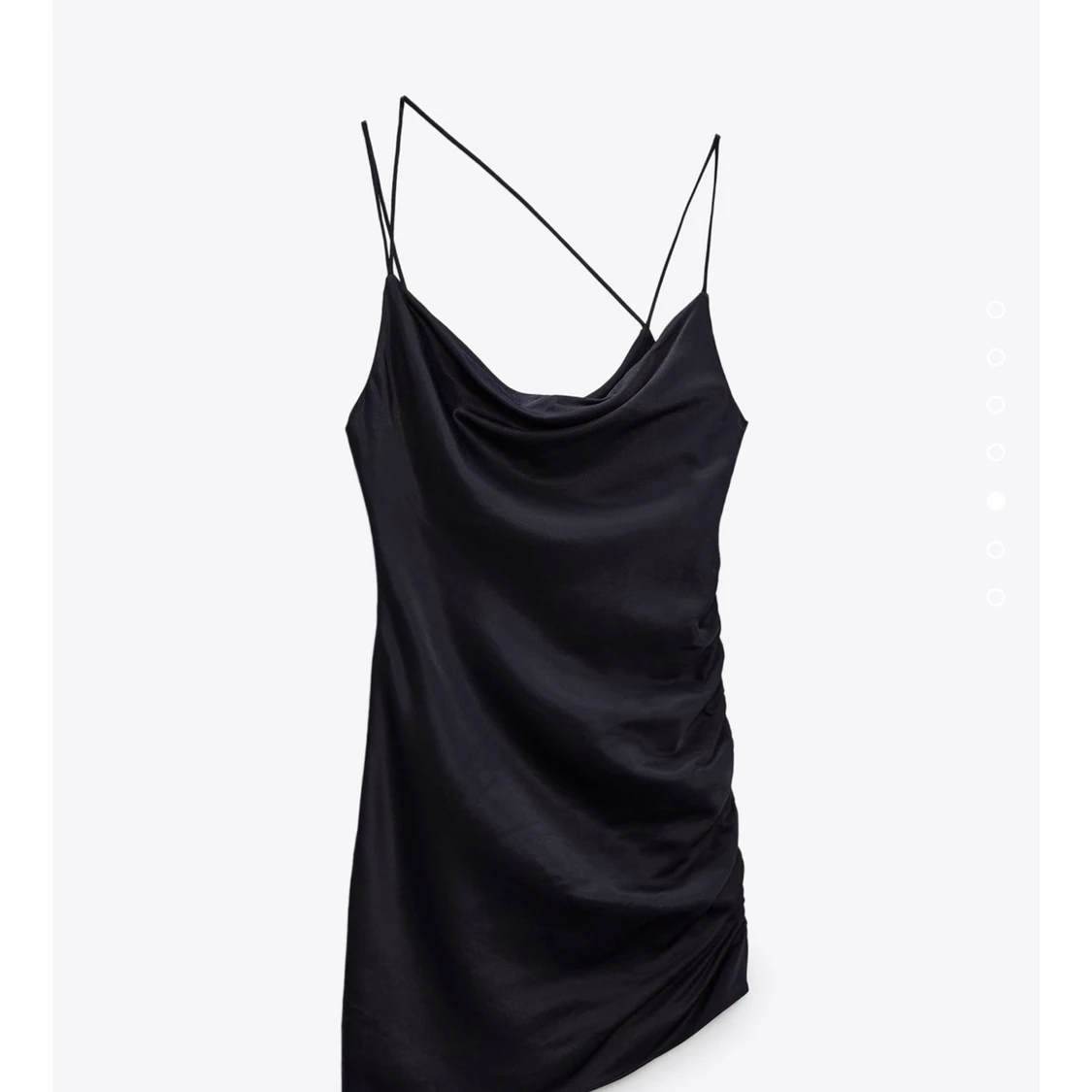 Satin klänning zara - 91