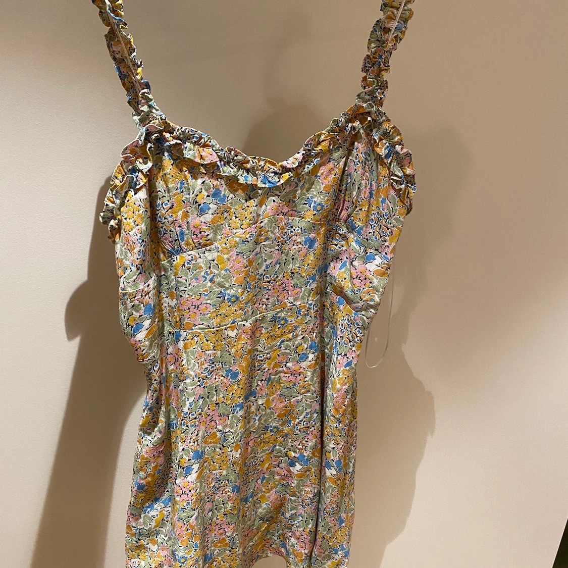 Blommig klänning - 90