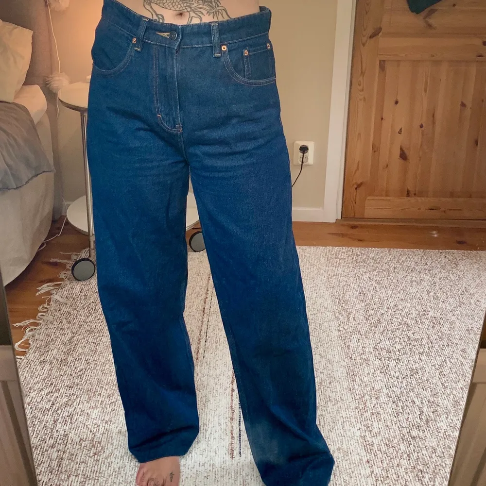 Baggy jeans från Motel rocks, i strl 38/M . Jeans & Byxor.