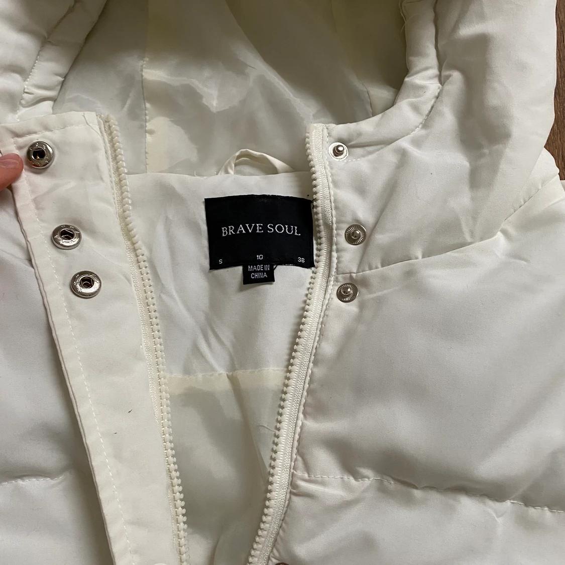 Vit vinterjacka!  - 91