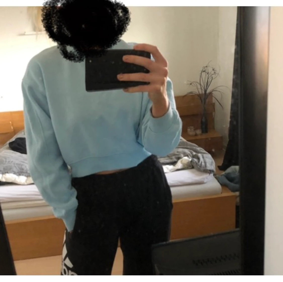 Blå tröja/sweatshirt från Bershka  - 91
