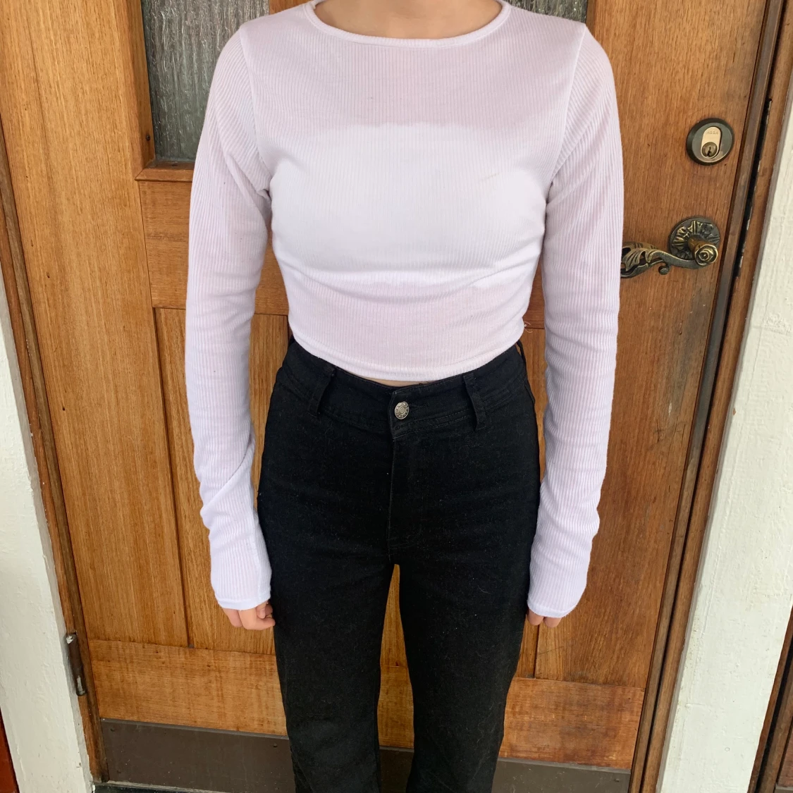 Två vita toppar - 90