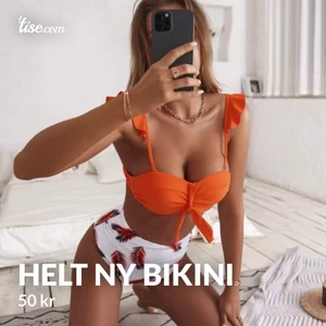helt ny bikini - Ny bikini från shein helt oanvänd fick hem den idag. Säljer båda tillsammans eller inget alls, 50kr för båda.