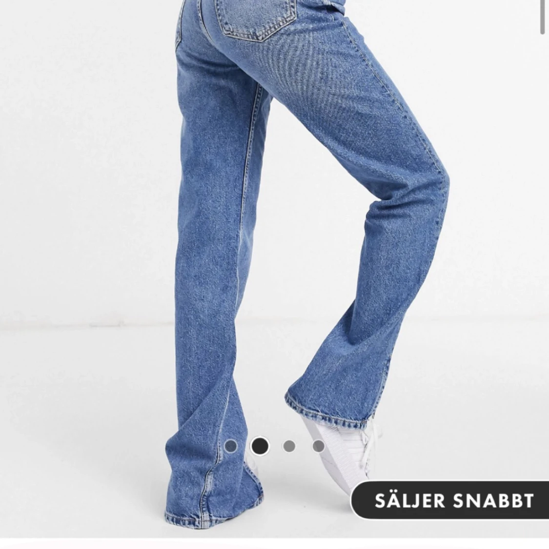 Jeans med slits  - 90