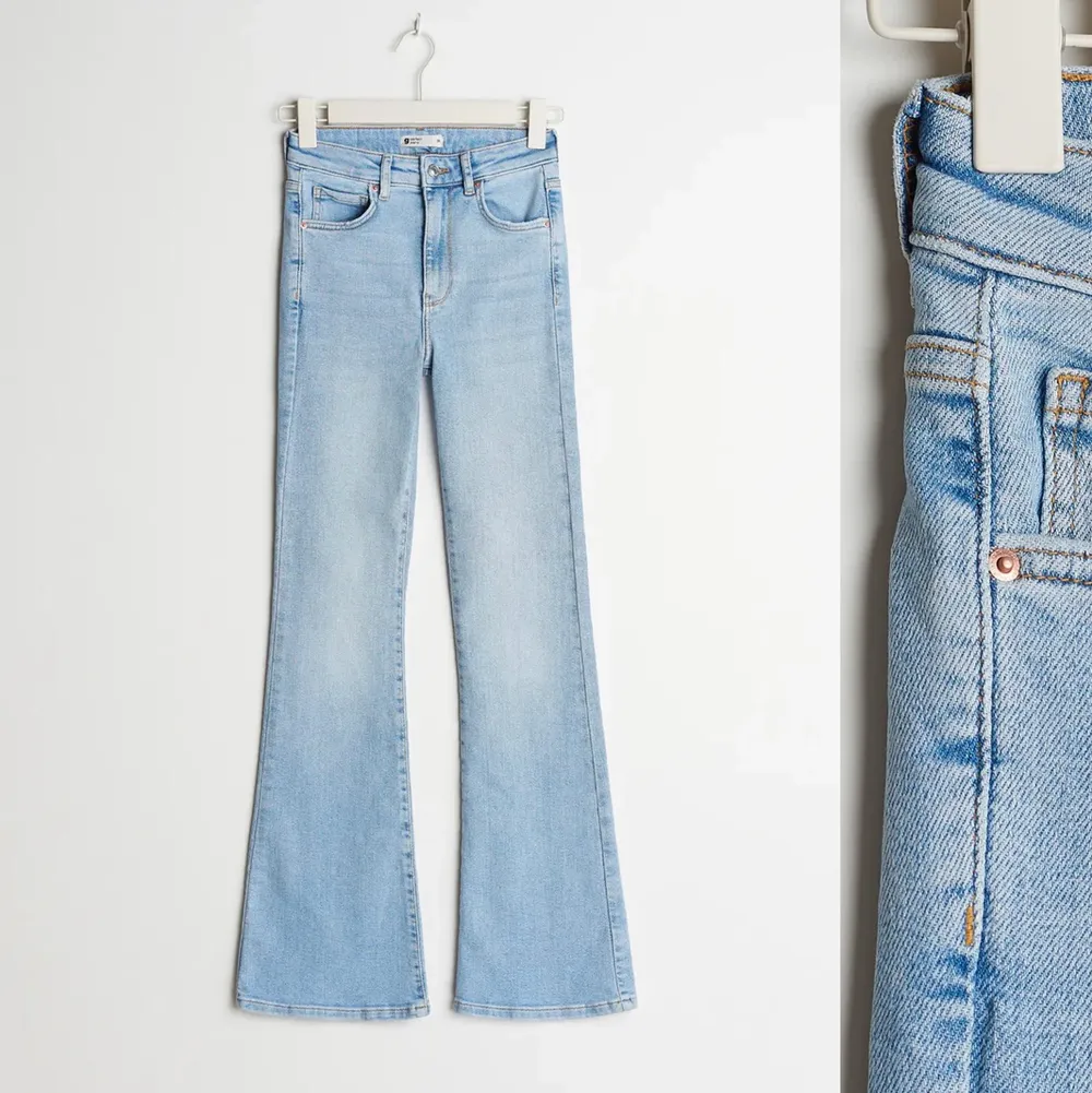 Bootcut jeans ifrån Gina väldigt bra skick . Jeans & Byxor.