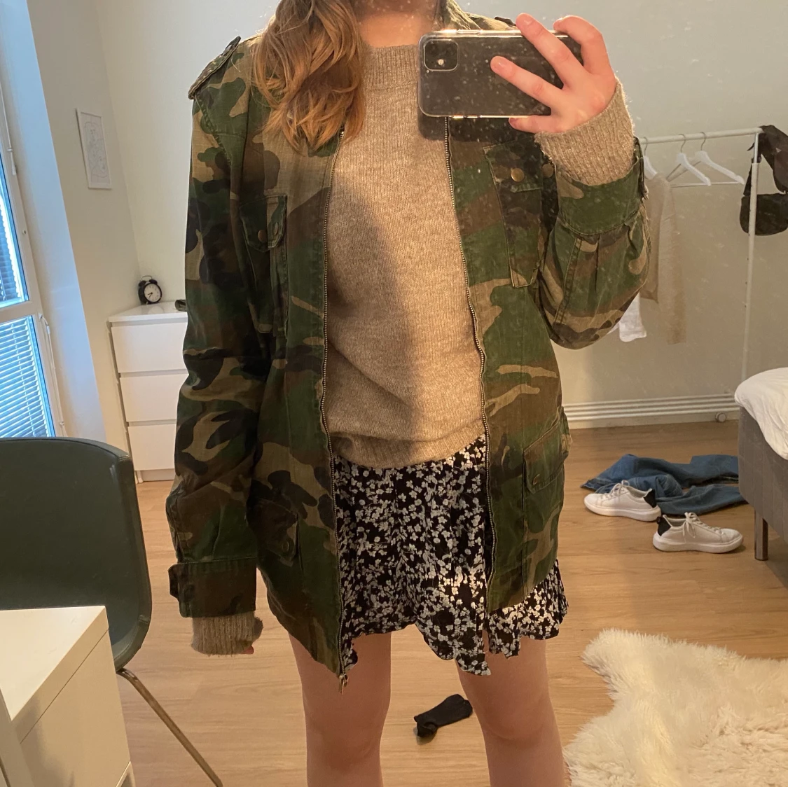 Kamouflage jacka