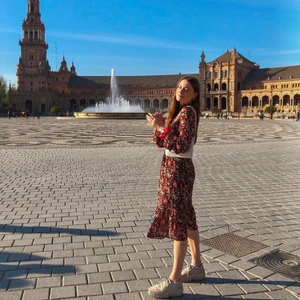 Flower dress loavies  - Dress flower loavies. Red 