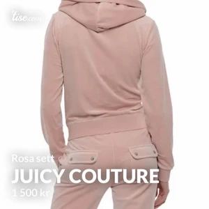 Juicy couture  - Rosa juicy couture dress j) på dragkedjan är sönder men annars jättebra 