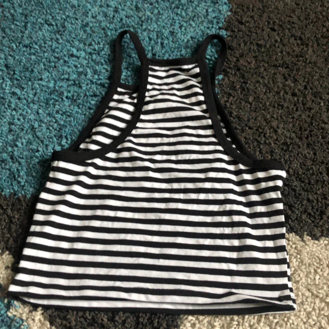 Randig croptop XS - 91