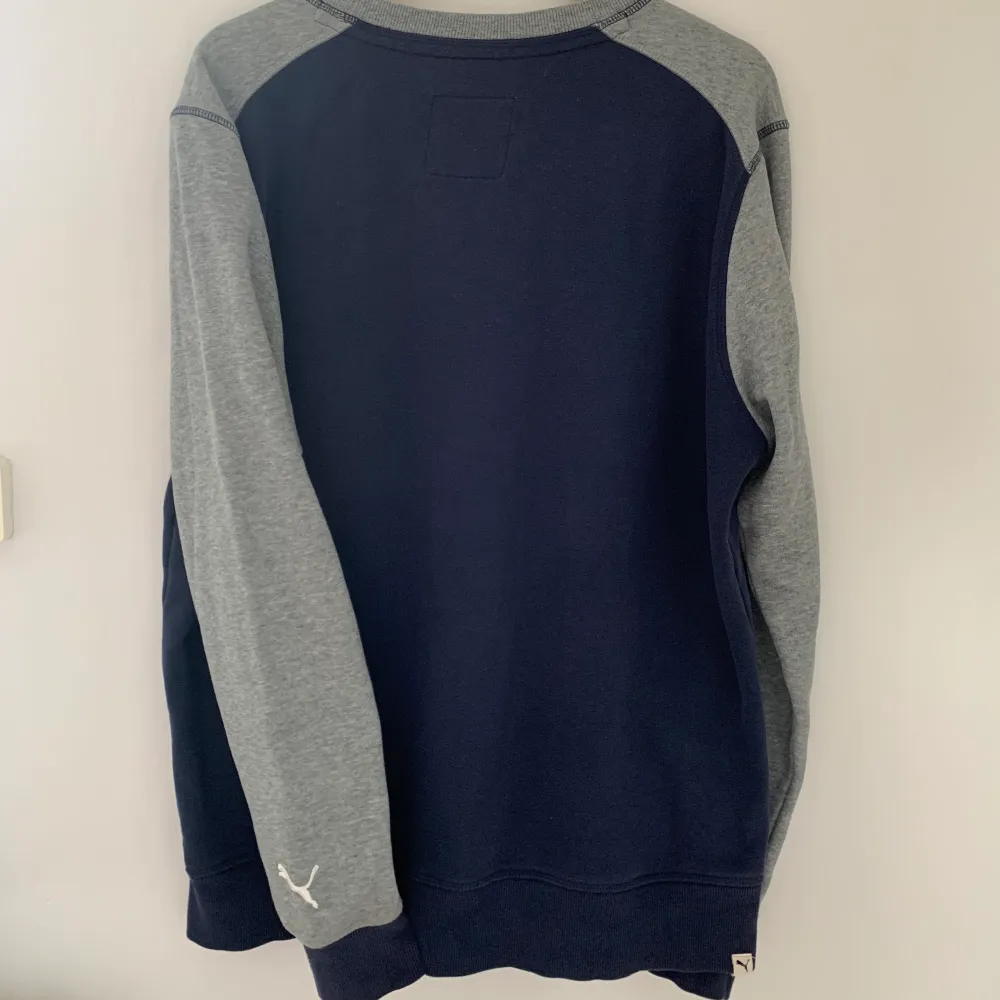 Vintage Collegetröja från puma storlek l (man) men blir oversized på s/l i damstorlek. Använd men fortfarande väldigt bra skick, inte sönder någonstans! 200kr. Hoodies.