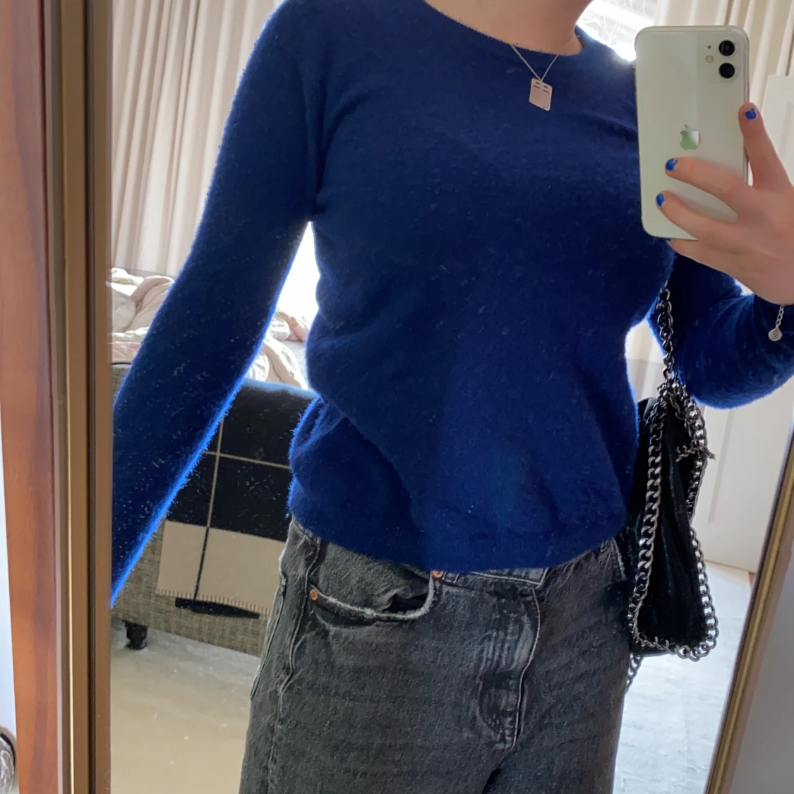 Blå Cashmeretröja från Lisa Yang - 90