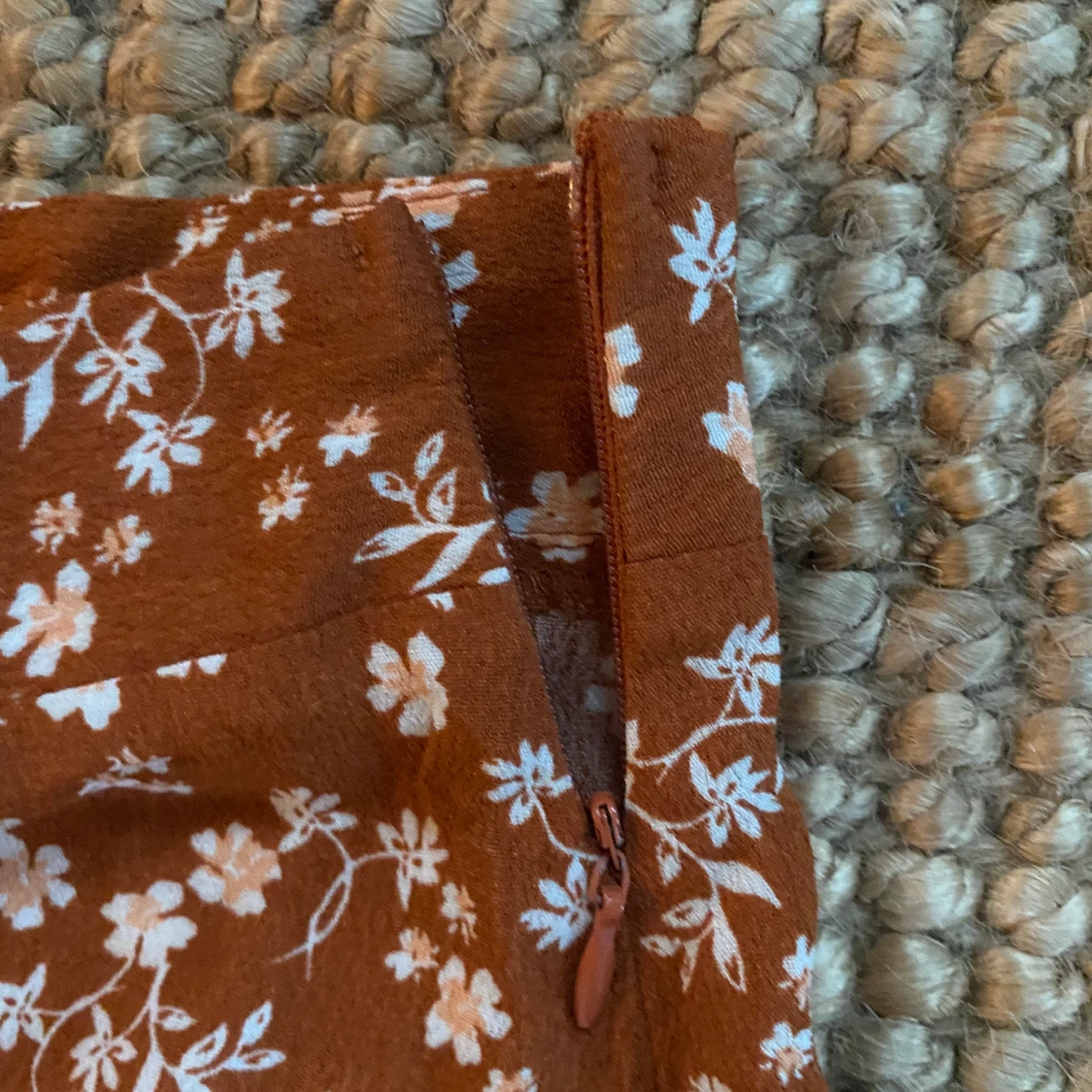 Long floral skirt.  - 91