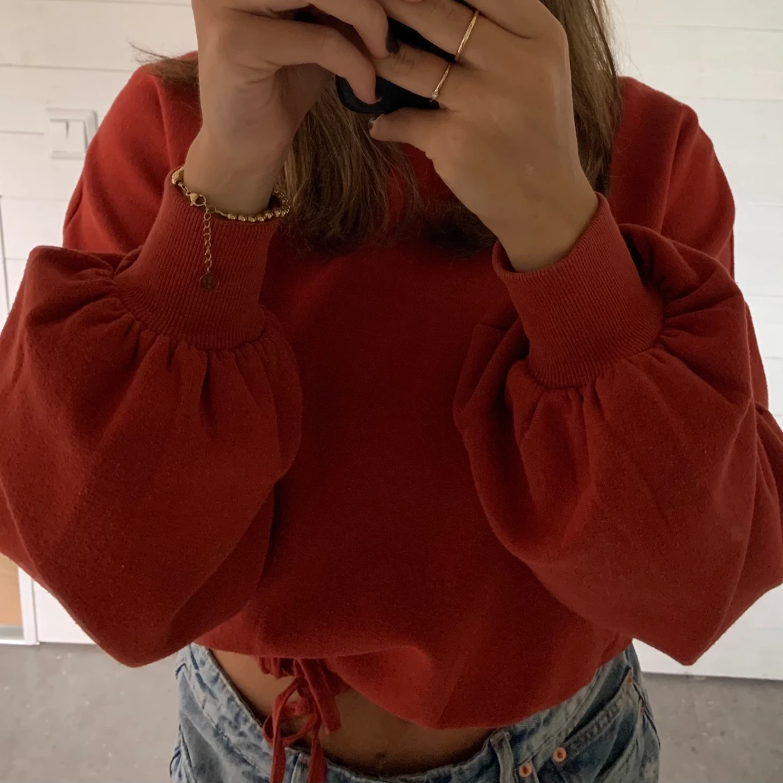 Röd tröja🍂🍁