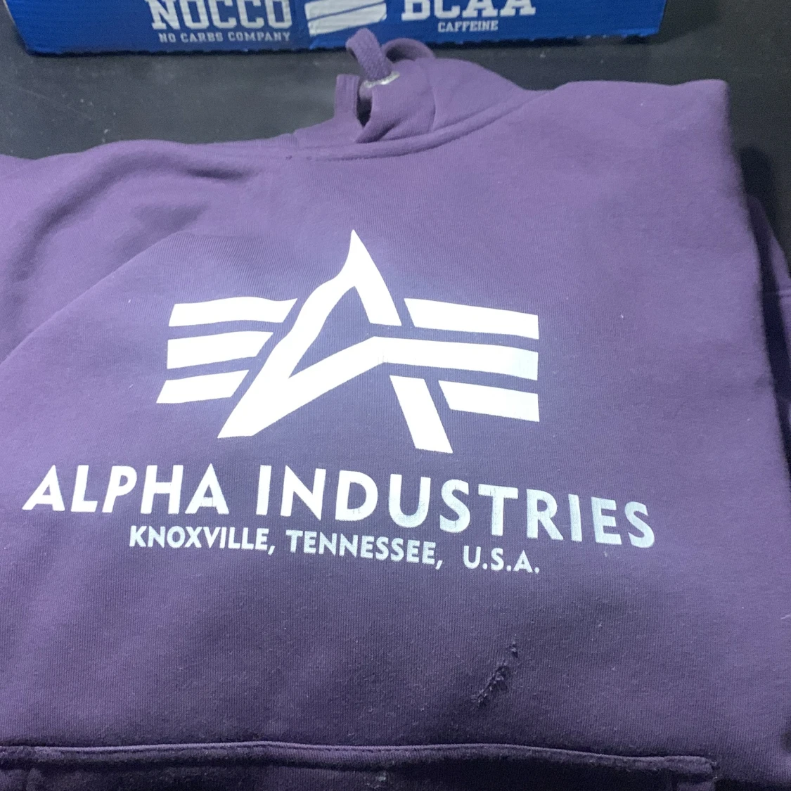 Alpha industries hooide lila - 90