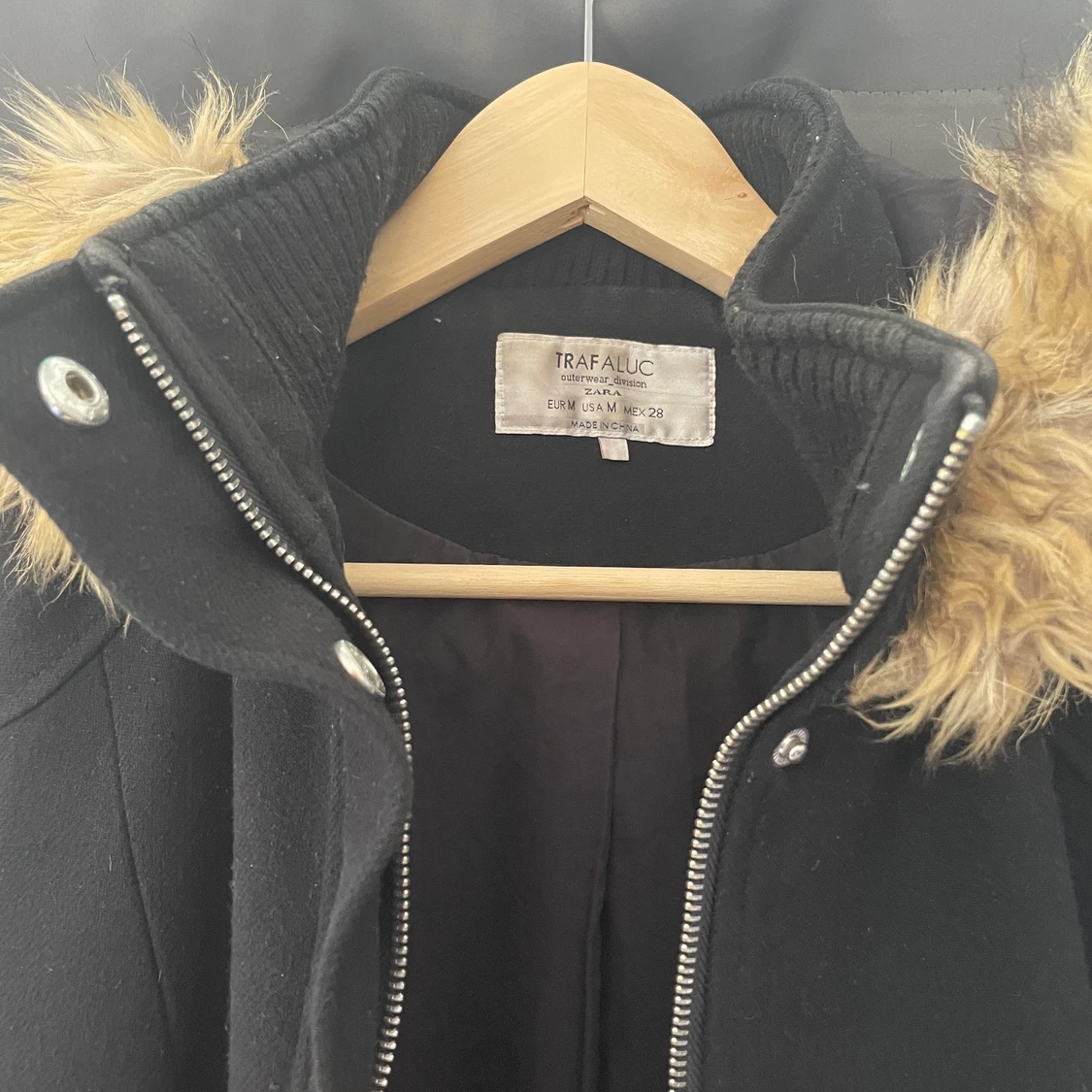 Svart höst/ vinter Jacka - 91