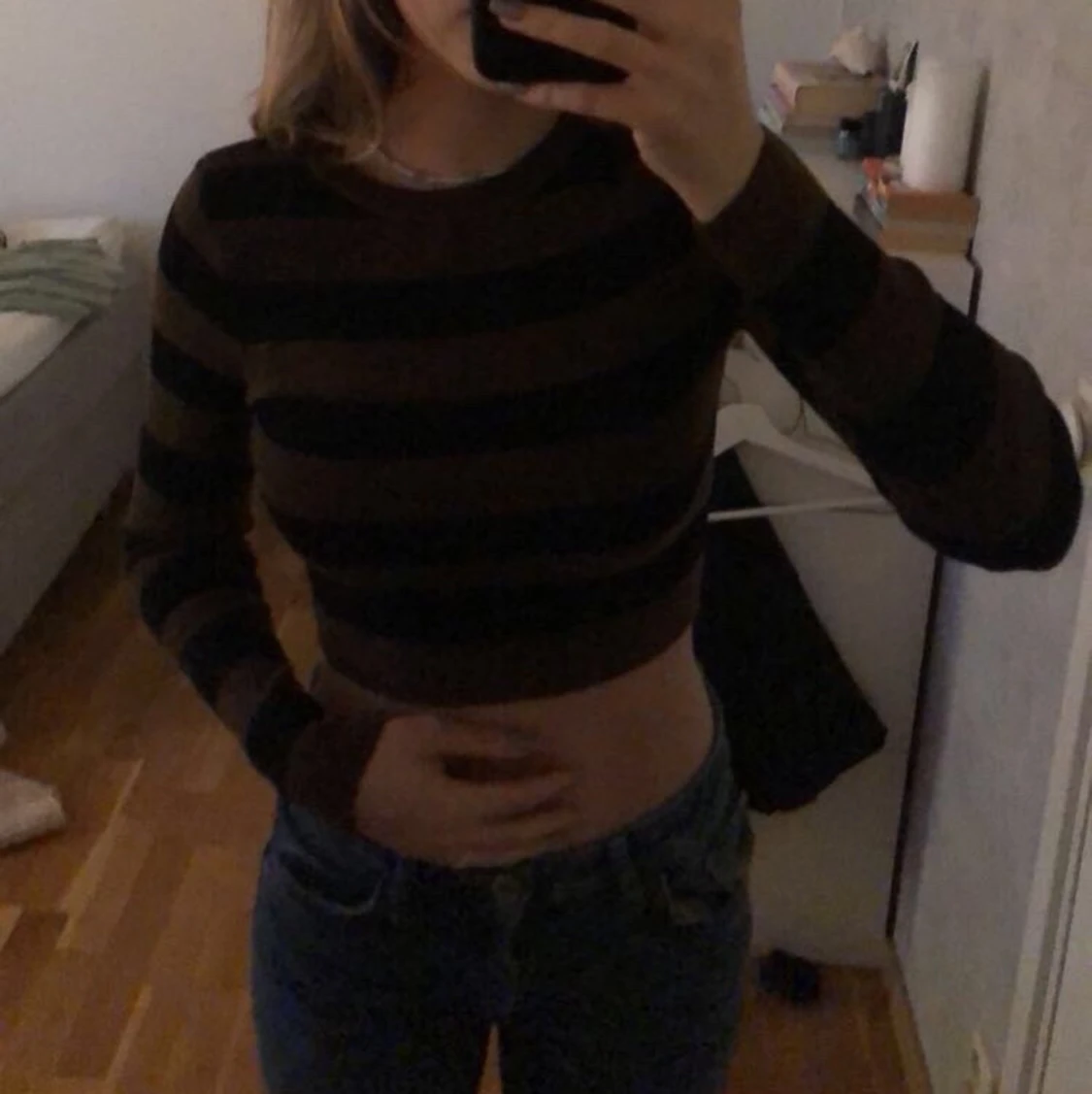 Zara randig långärmad  - 90