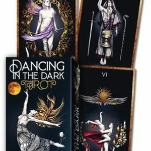 Dancing in the dark tarot  - Enu en tarot som jag inte kände en stor dragning till. Den är helt onvänd och kommer renad och med en bunus kristall (selenite)  orginal pris: 328kr 