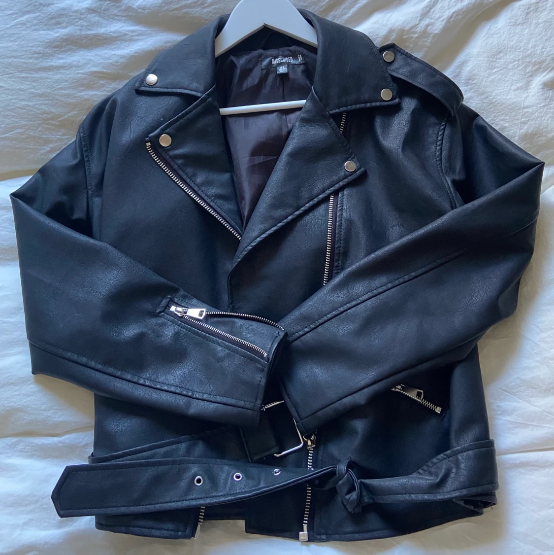 Oversized skinnjacka 