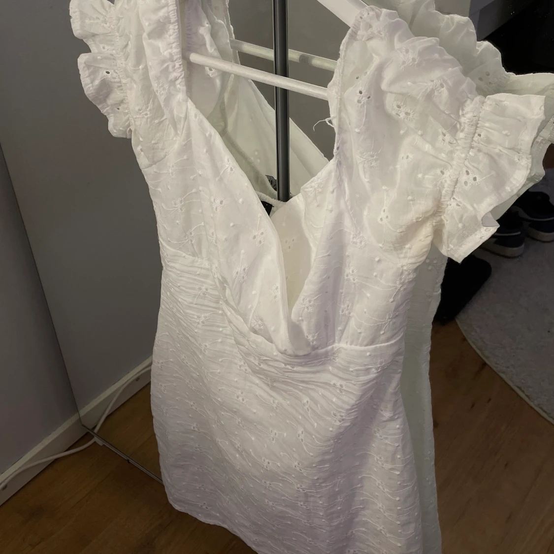 Vit klänning  - 90