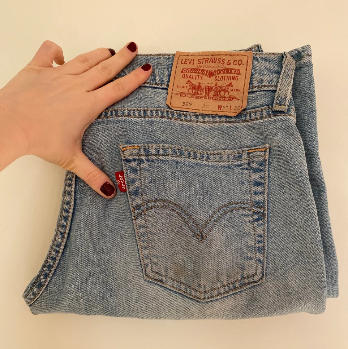 Lågmidjade Levis byxor - 91