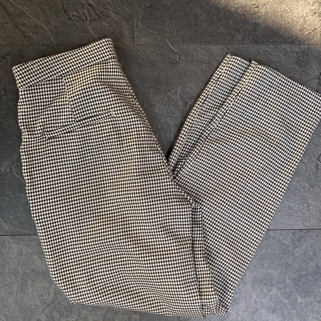 Mönstrade kostymbyxor