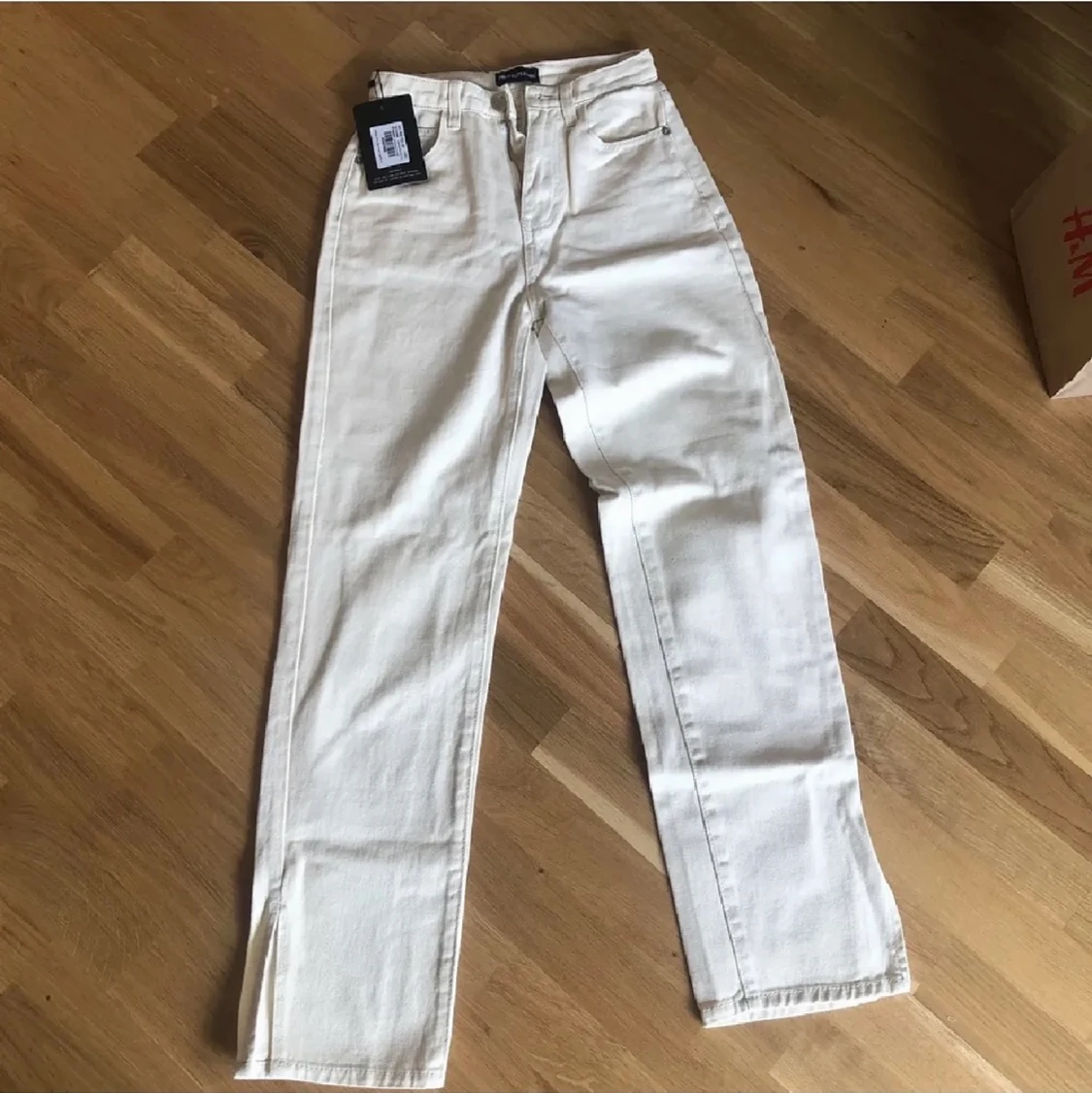 Jeans med slits - 90