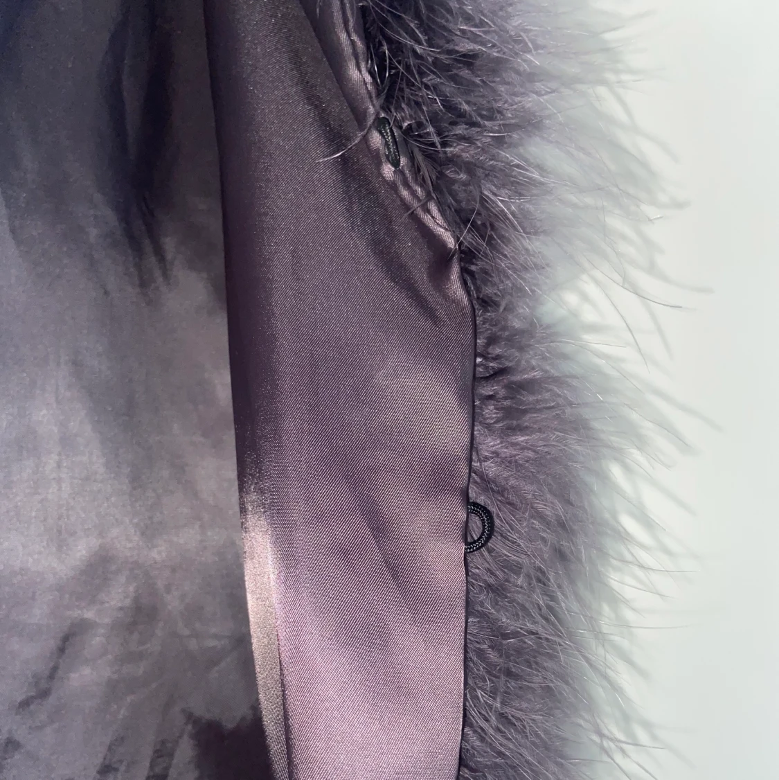 Grå pälsväst  - 91