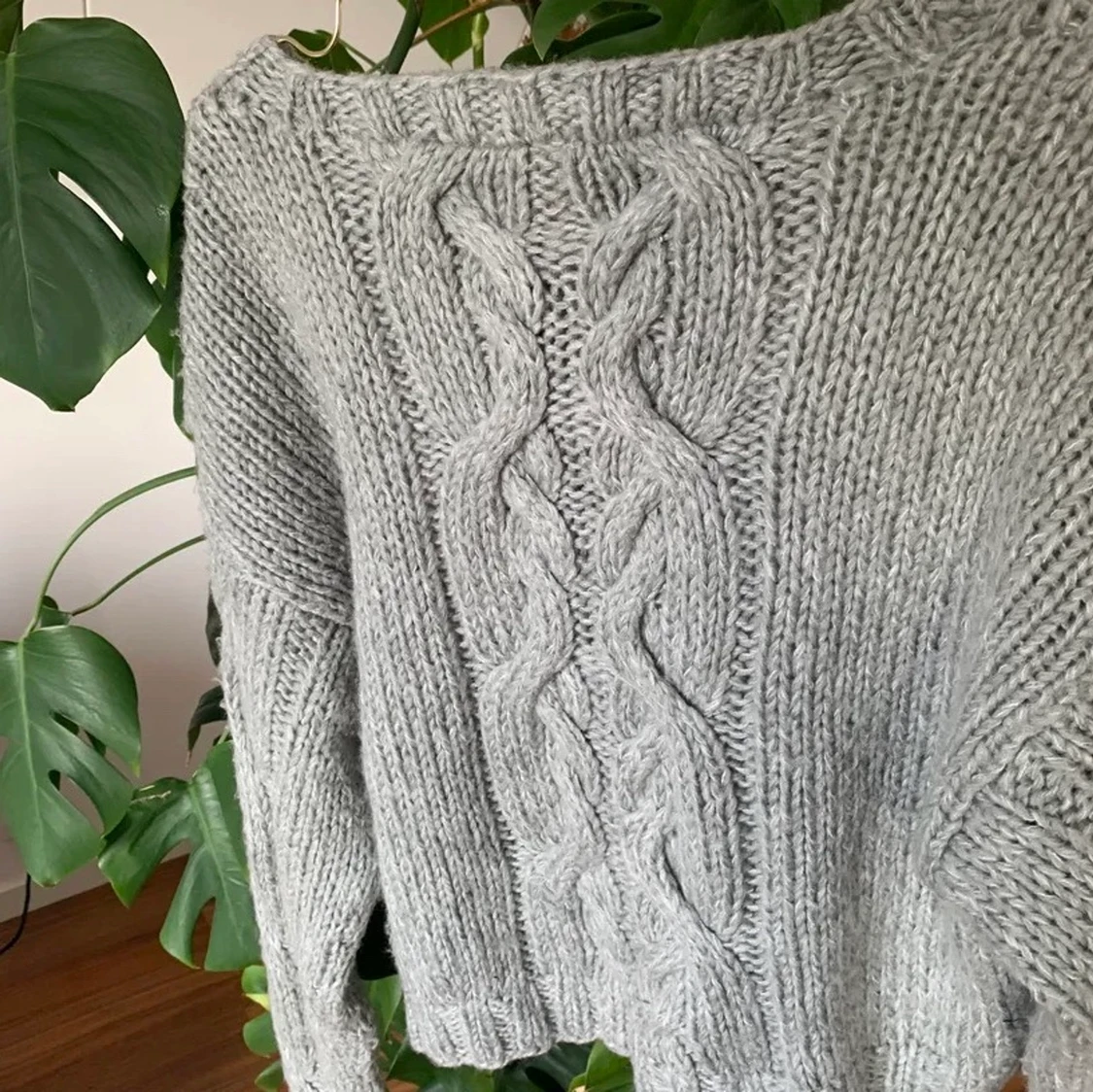stickad tröja - 90