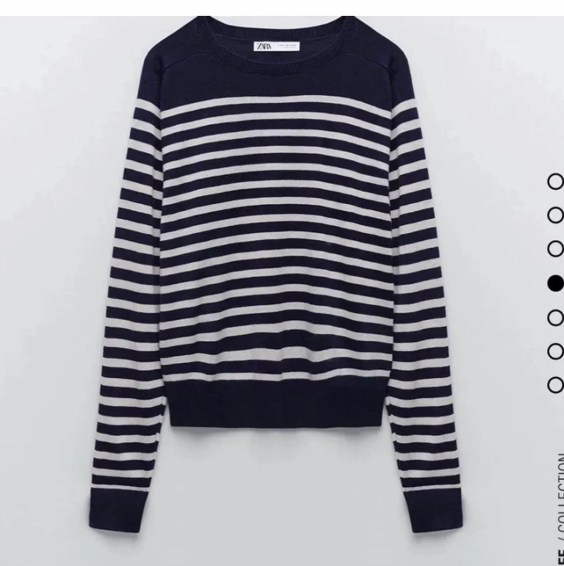 En snygg randig tröja från zara!💕