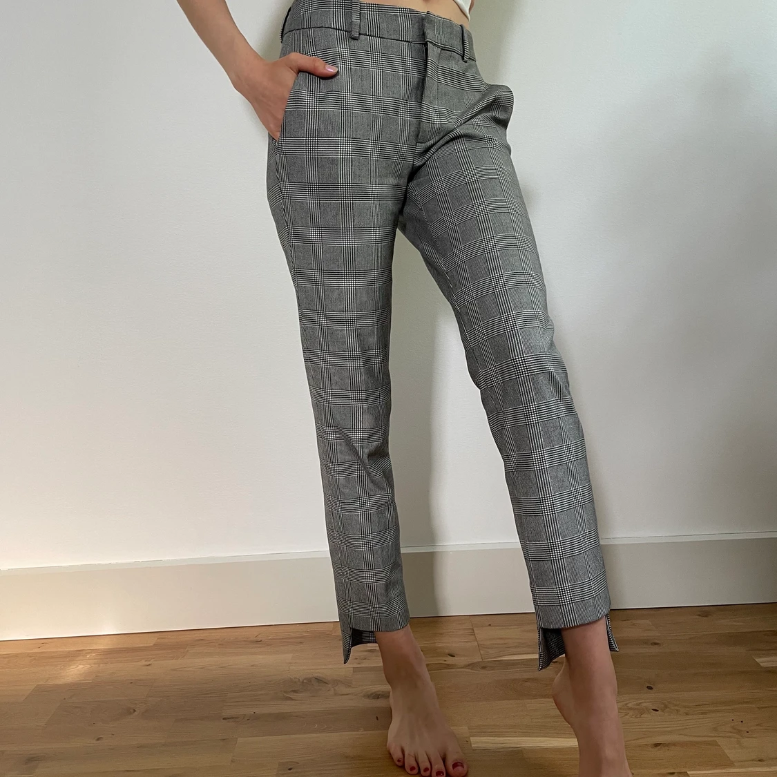 Rutiga byxor från Zara - 90