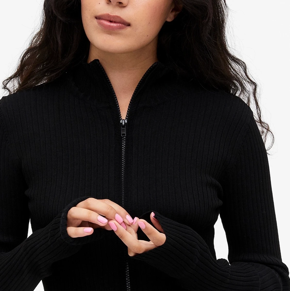 Ribbad tio/kofta från Monki