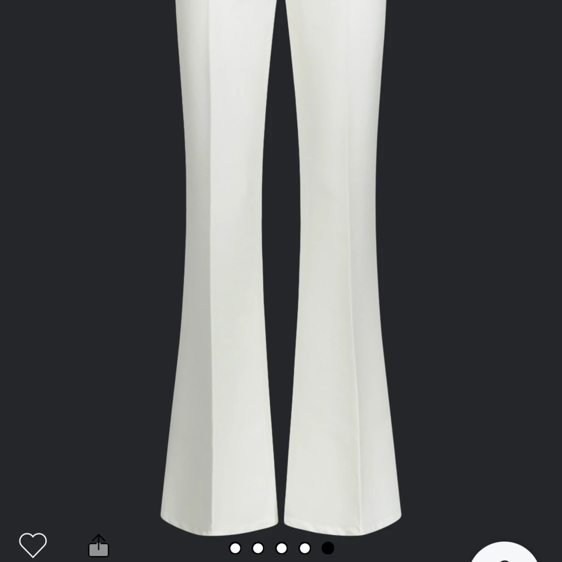 Vita kostymbyxor - 91