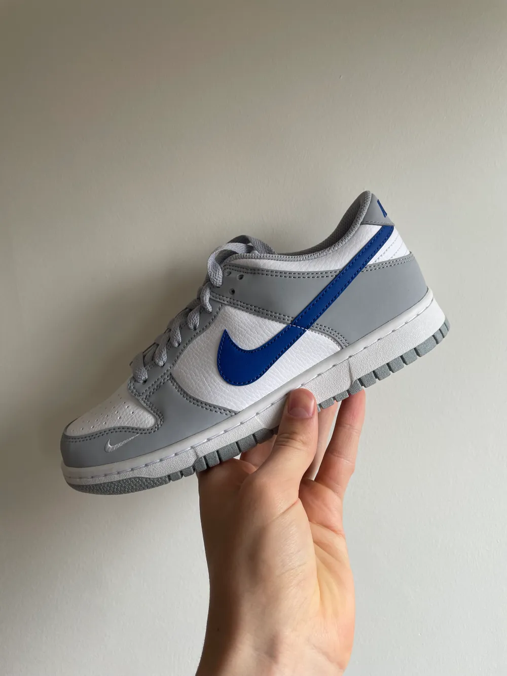 Säljer nu helt nya dunk low’s i storlekarna: 37.5 38 38.5 39 Alla par kommer med originalbox.  Pris: 1299kr/st  Skorna finns i Stockholm men kan självklart fraktas på köparens bekostnad.  Mvh . Skor.