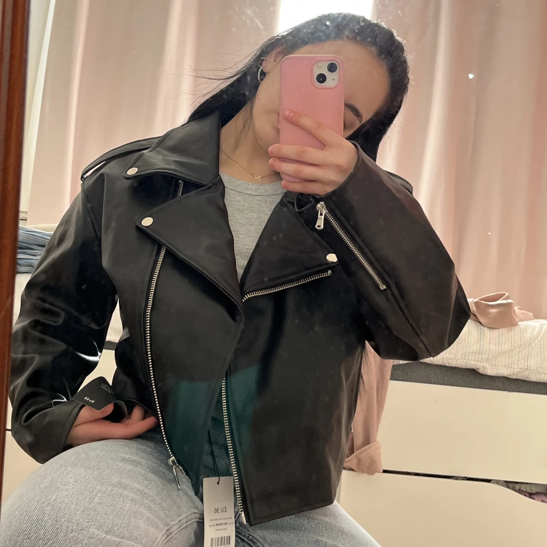 Nakd pu jacka helt ny - 90