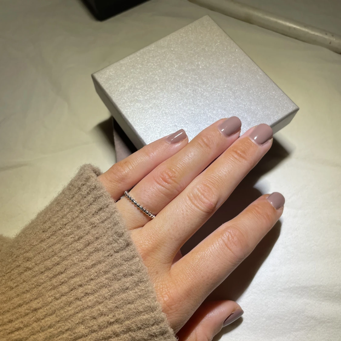 Prickig silver ring  - 91