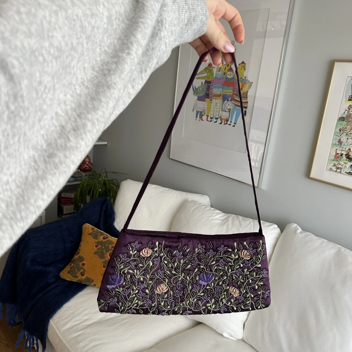 Väska med pärlor - 91