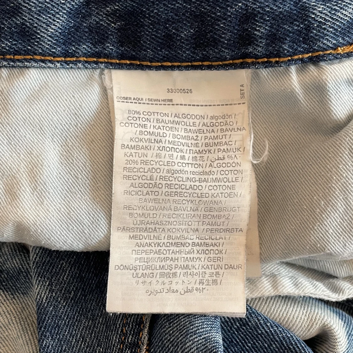 Självblekta Jeans. - 91