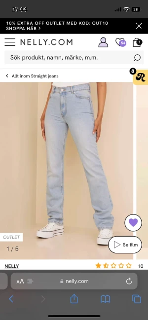 Jeans - Säljer dessa slutsålda jeans från Nelly 