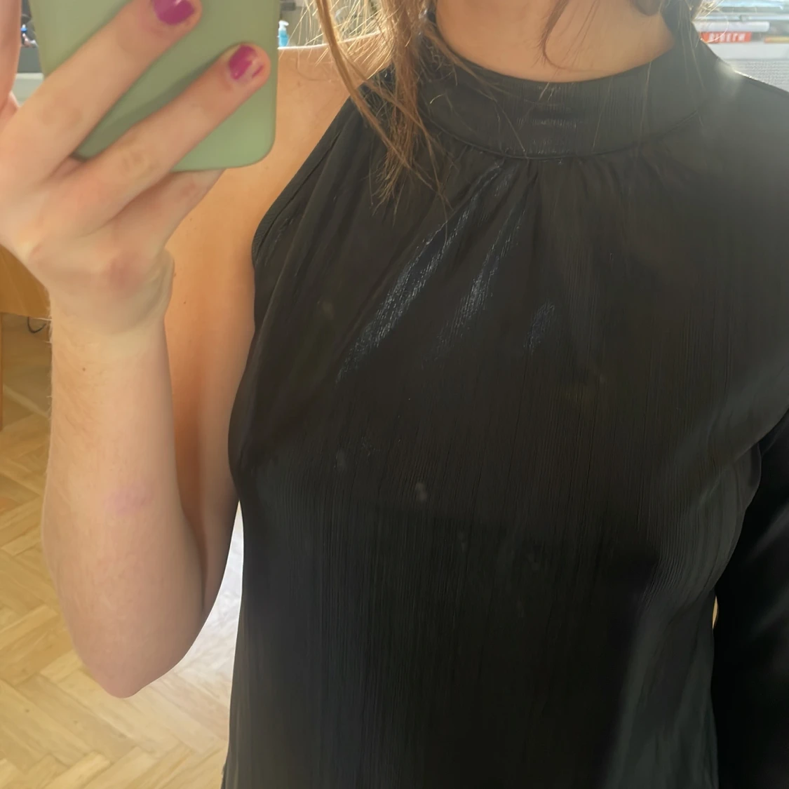 One shoulder fest topp - 90