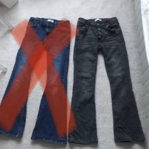 Lågmidjade bootcut jeans  - Jättesnygga lågmidjade bootcut jeans! Dom svarta finns kvar❤️ 
