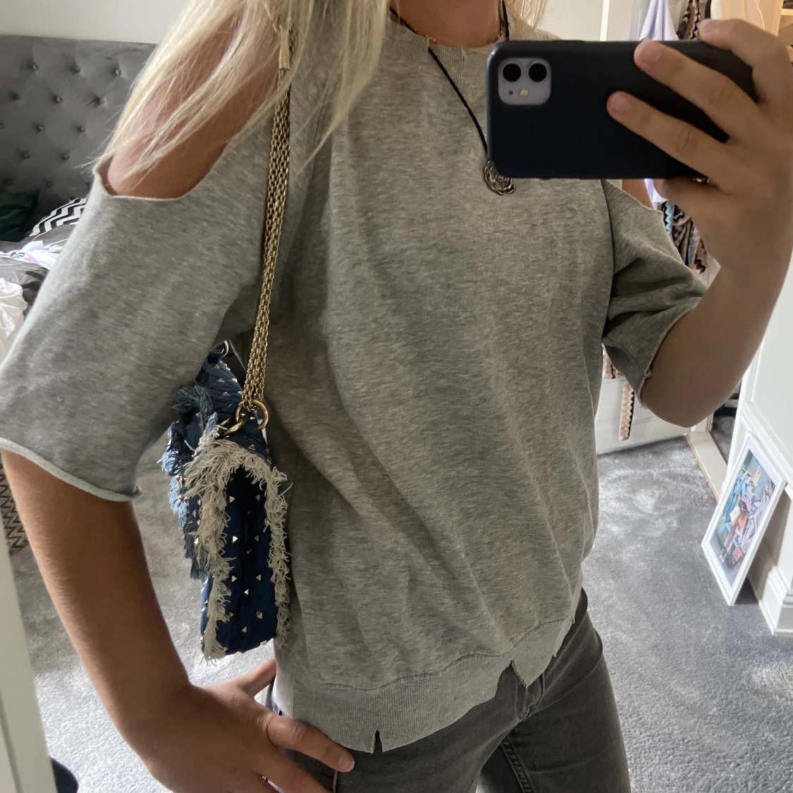 Offshoulder tröja - 91